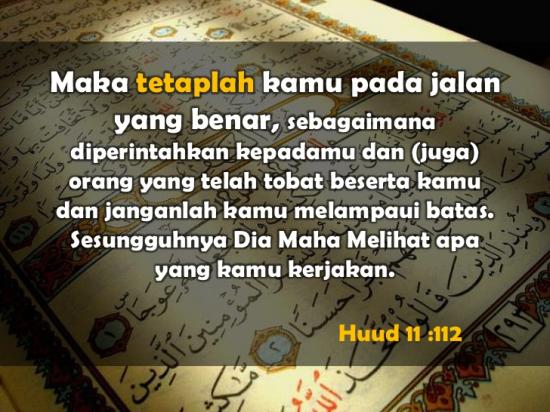 Istiqamah Di Jalan Allah
